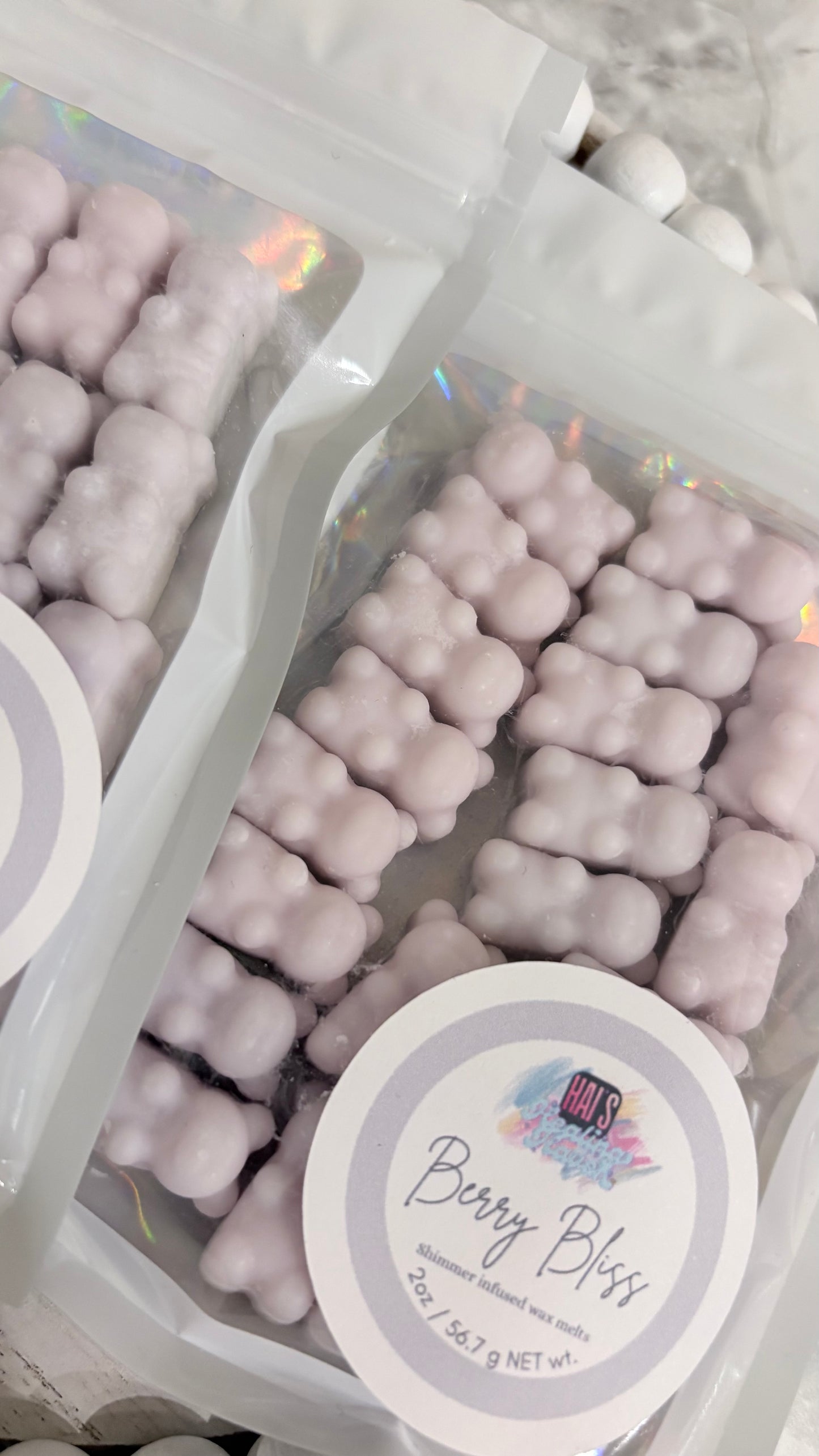Berry Bliss Shimmer Infused Soy Wax Melts