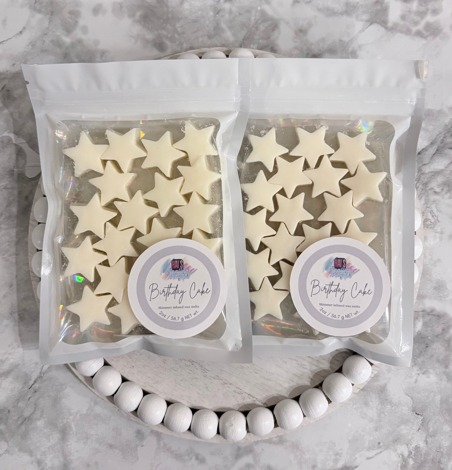 Birthday Cake Shimmer Infused Soy Wax Melts